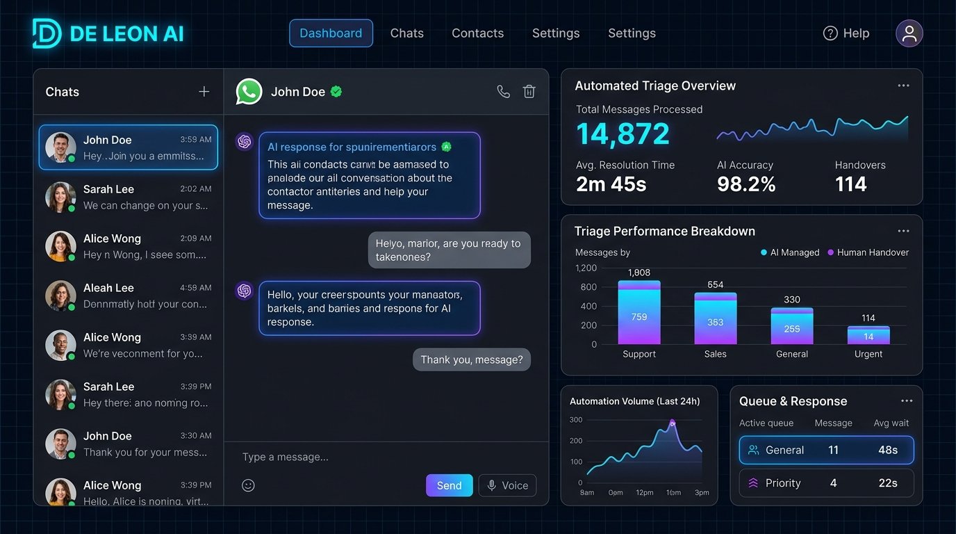 Atendimento e Triagem Automática 24/7 com IA no WhatsApp
