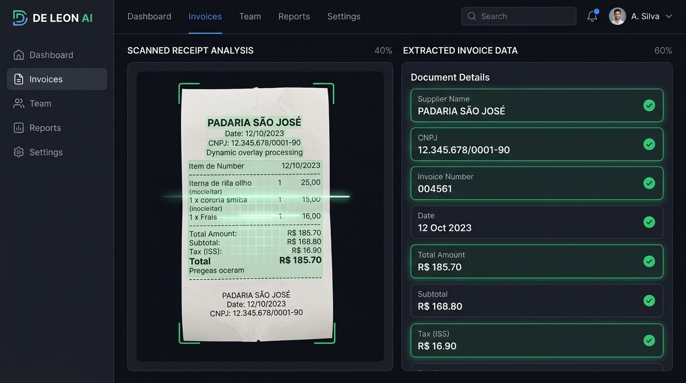 Extração Inteligente de Notas Fiscais e Conciliação com IA